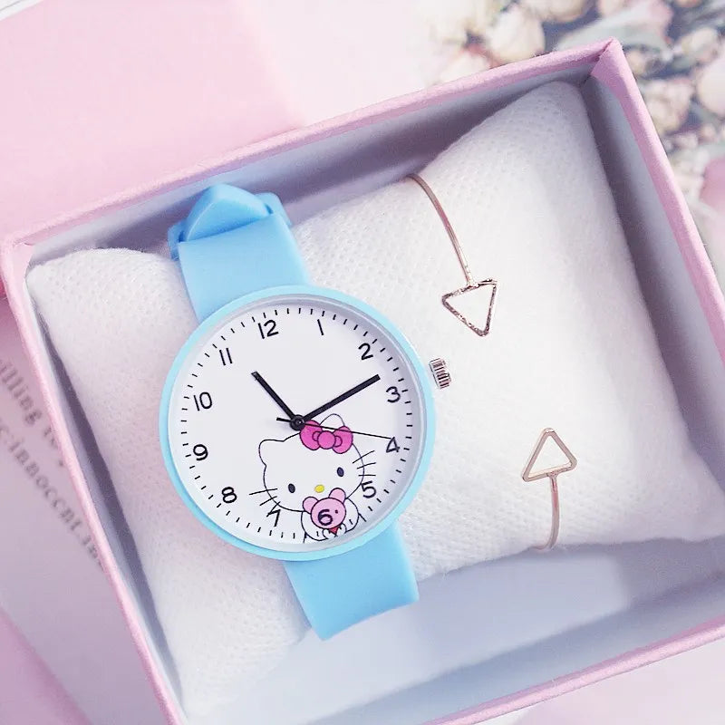 New Fashion Cartoon Watches Cute Children Watches Child Kids Watch Birthday Party Gift Wristwatch Relogio Feminino