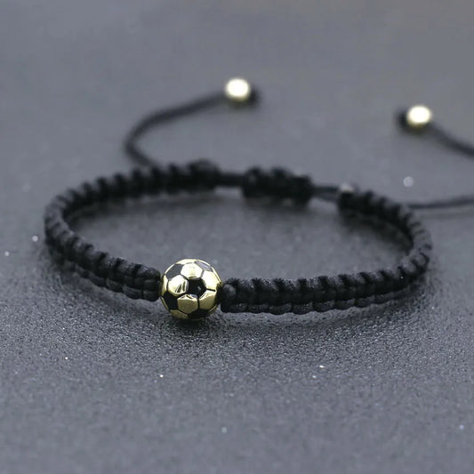 Minimalism Copper Gold Color Ball Charm Bracelet Black Thread Braid Bracelets For Women Men Girls Boy Kids Couples Jewelry Gift