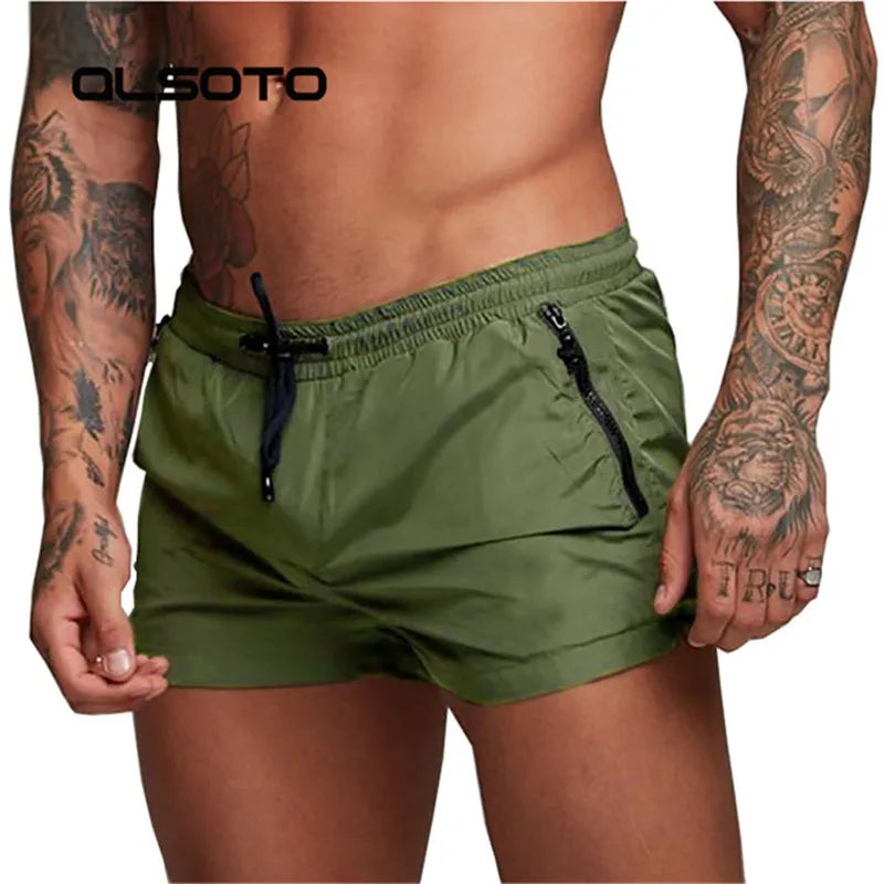 2023 Summer Swimwear Men Swimsuit Swimming Trunks Boxer Short Sexy Mens Swim Briefs Beach Shorts Surf Board mayo Wear sunga Suit