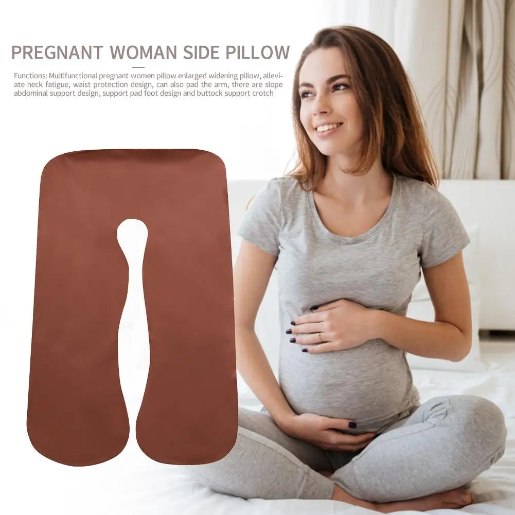 Pregnancy Pillow Case Sleeper Pregnant Women Bedding Full Body U Shape Maternity Pillows Case Pregnancy Side Sleepers Only Case