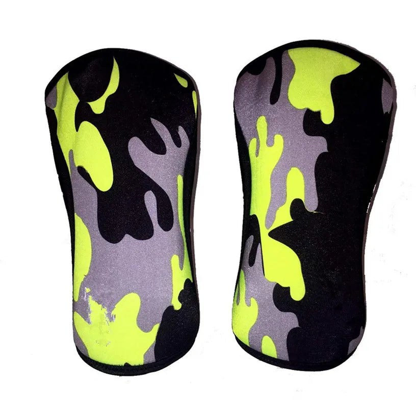 Knee Sleeves for Weightlifting (1 Pair) Premium Support & Compression - Powerlifting & Crossfit - 7mm Neoprene Sleeve