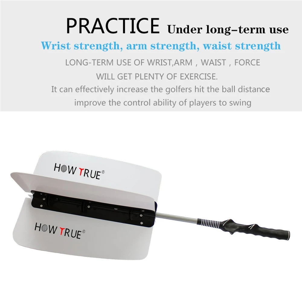 Golf Training Aids Golf Pinwheel Swing Trainer Fan Power Speed Practice Training Grip Aid Removable Golf Accessories