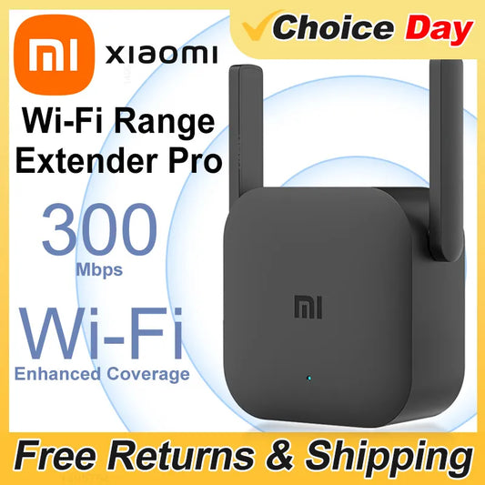 Xiaomi Original Wifi Amplifier Pro Router 300M 2.4G Repeater Network Expander Range Extender Roteader Mi Wireless Router Wi-Fi