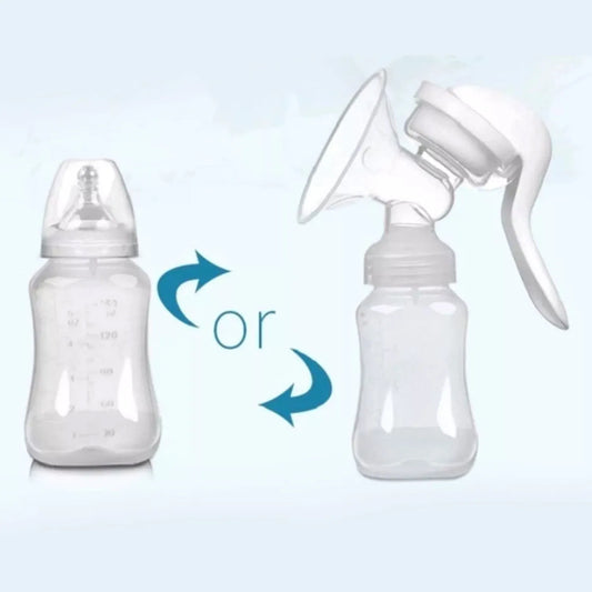 Silicone manual breast pump / adjustable suction / mother and baby products / strong milking device