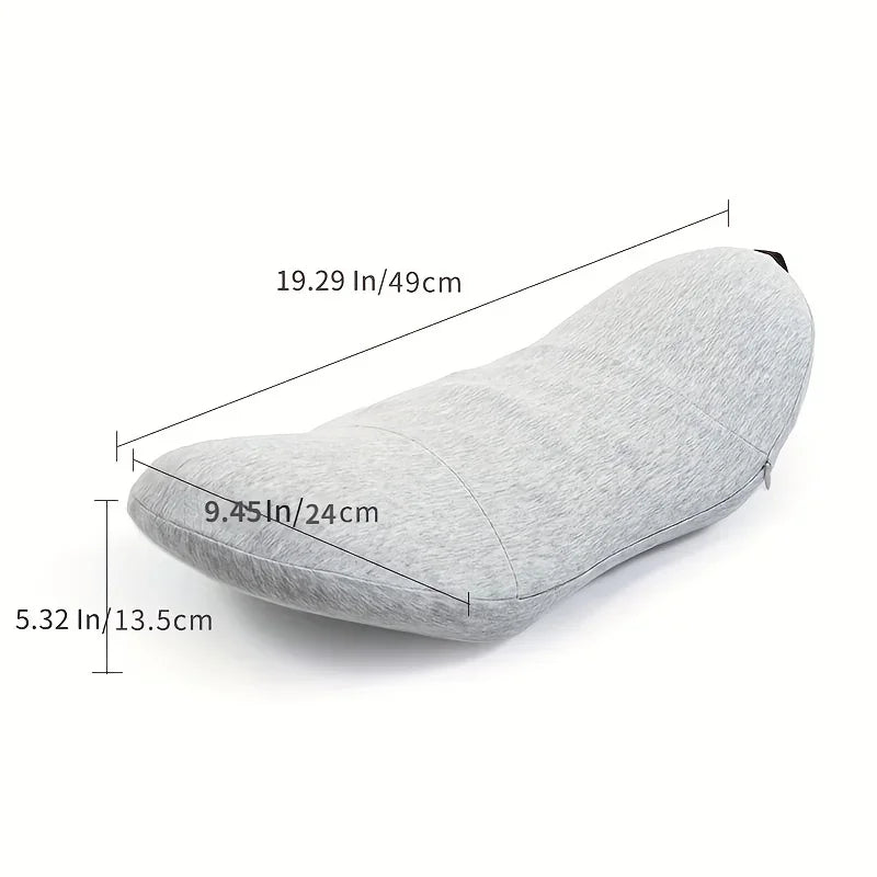 Lumbar Support Pillow for Bed & Seat Lower Back Pillow Back Support Cushion Car Seat Pain Relief Cushion Perfect for Pregnant