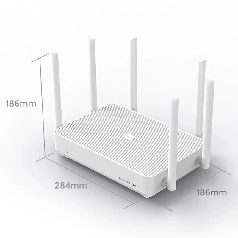 Xiaomi Redmi AX5400 Mesh System Router WiFi 6 4K QAM 160MHz High Bandwidth 512MB Memory Repeater Amplifier Work With Xiaomi App