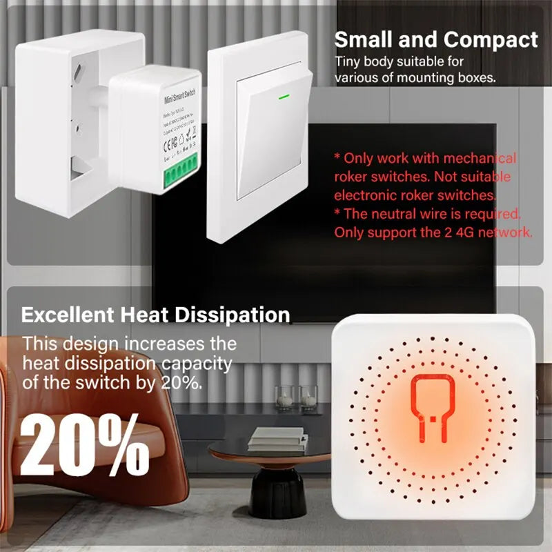 16A Graffiti Wifi Smart Switch Bluetooth Wifi Dual Mode Switch Concealed Hidden Intelligent Voice App Control Switch