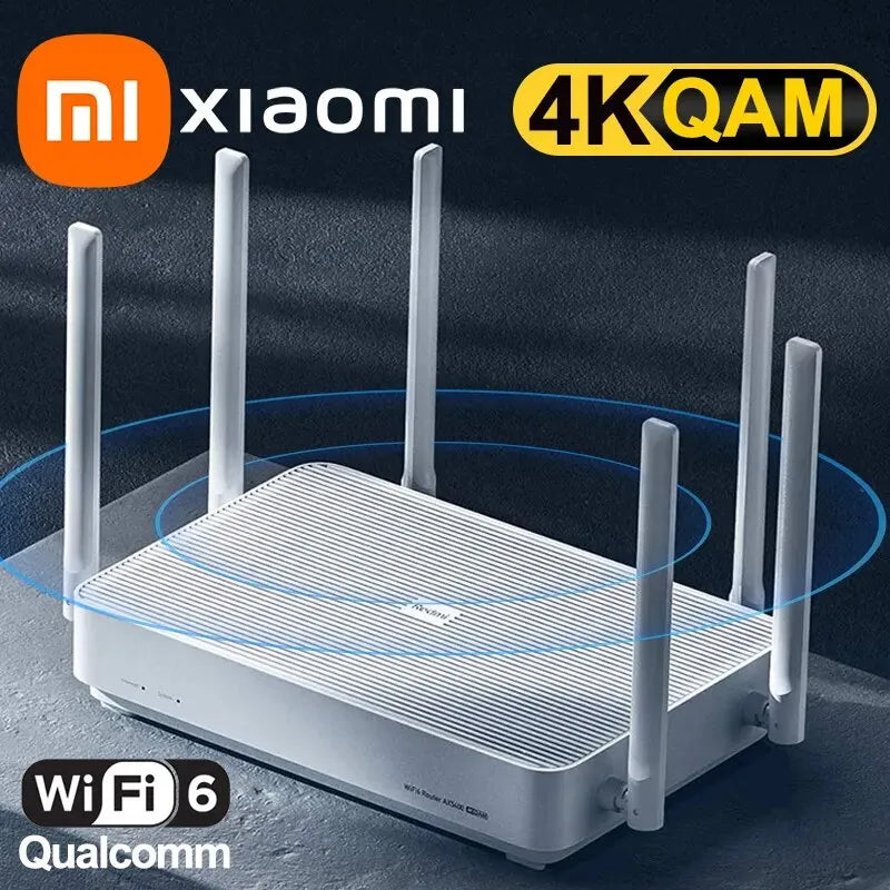 Xiaomi Redmi AX5400 Mesh System Router WiFi 6 4K QAM 160MHz High Bandwidth 512MB Memory Repeater Amplifier Work With Xiaomi App