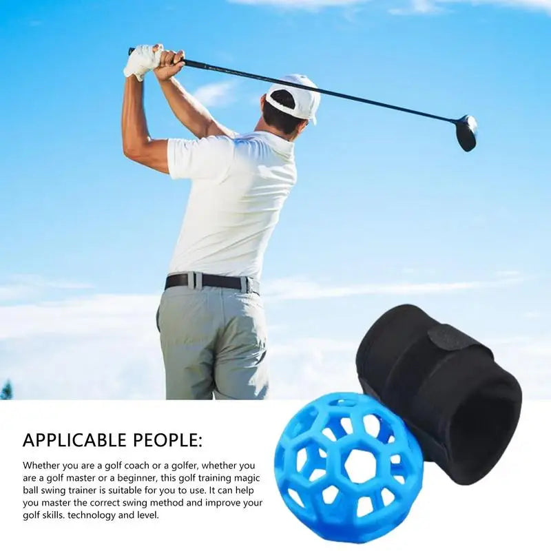 Portable Golf Trainer Ball Swing Posture Corrector Training Aid Balls Golf Posture Correction Training Accessories For Beginner