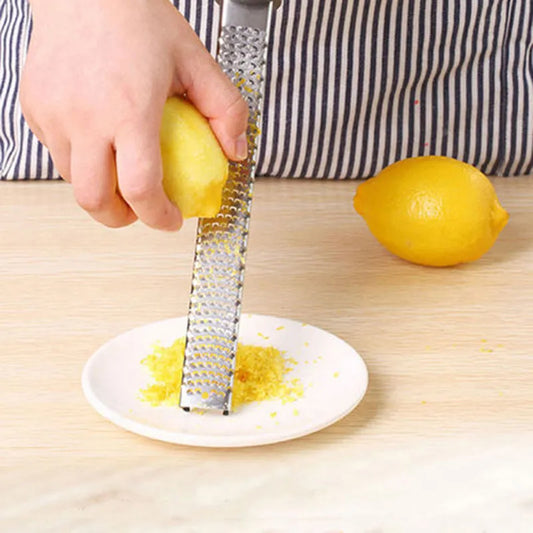 Citrus Zester Cheese Grater Cheese Lemon Ginger Garlic Nutmeg Chocolate Vegetable Plane Zesting Tool Dishwasher Safe