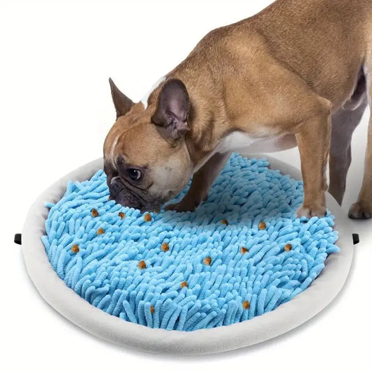 Pet Dogs Snuffle Mat Pet Leak Food Anti Choking Mat Cat Dog Training Blanket Nose Work Toy Pet Slowing Feeding Intelligence Mat