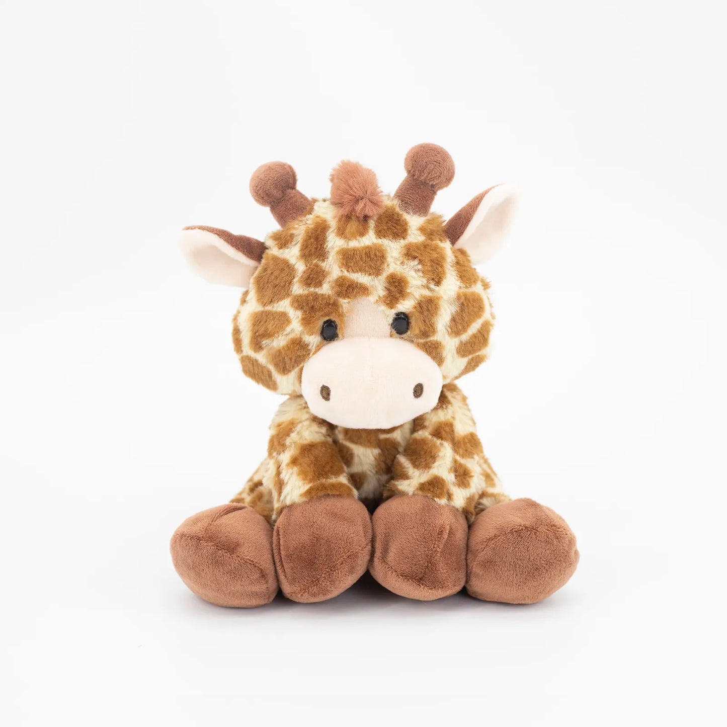 21.5cm Giraffe Cute Plush Dolls Baby Kids Cute Animal Soft Cotton Stuffed Soft Toys Sleeping Mate Gift Boy Girl Kids Toy Kawaii