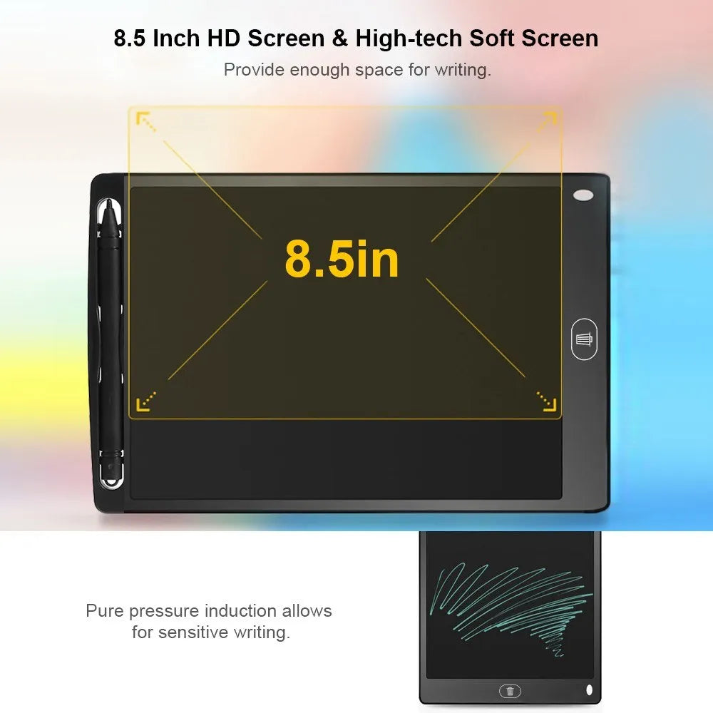 8.5Inch LCD Writing Board kids learning toy educational Electronic magic erase Blackboard Graphics drawing tablet for children