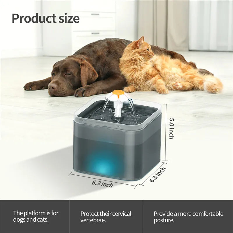 3.5L Automatic Pet Feeder WiFi APP Smart Timed Dosing Feeder Cat Dog Food Dispenser 2L Auto Drink Fountain Water Feeder Cat Bowl