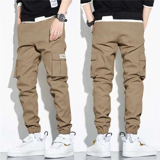 2023 Spring Summer Jogger Men Tactical Sportswear Boys Harem Cargo Pants Jogging Trousers Male Tracksuits Plus Size 5xl Spring