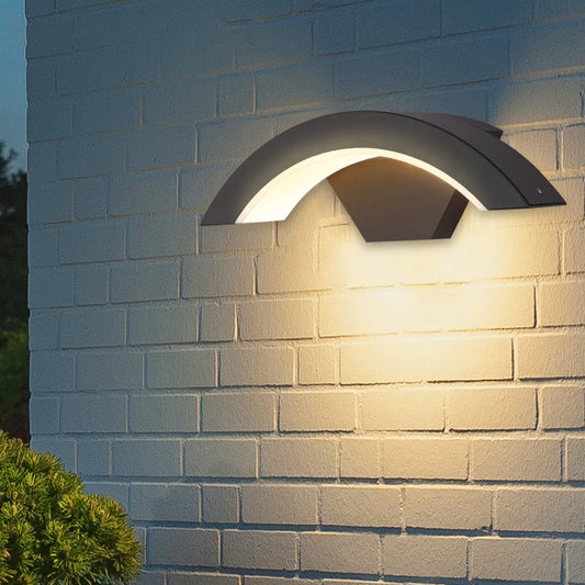 Outdoor wall lamp, waterproofhallwaystaircasecourtyard entrancewall lamp, balcony bathroom high brightness lighting roomexterior