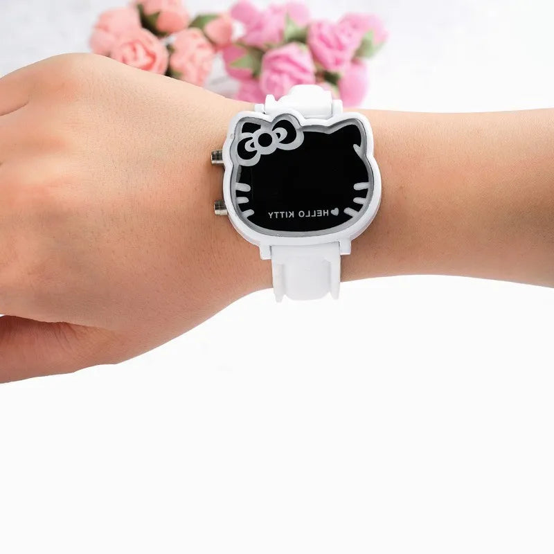 Cute Cartoon Pattern Watch for Kids Simple Children's LED Digital Watch Sports Electronic Wristwatch Casual Boys Girls Clock