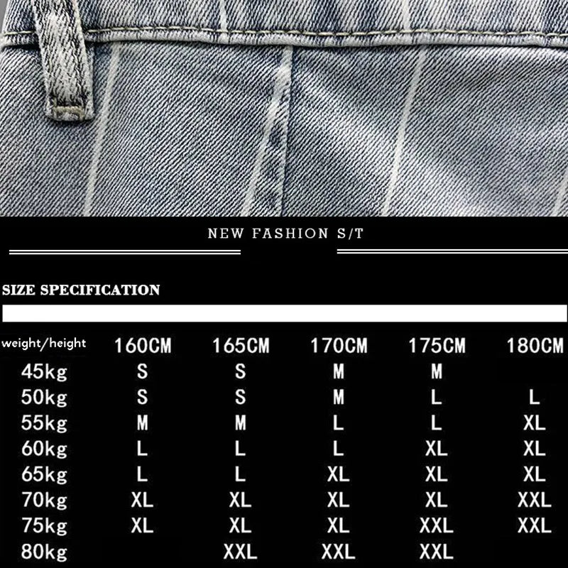 High Quality Stretch Striped Shorts Korean Version Men's Summer Thin Shorts Casual Travel Trend Designer Five Point Jeans Shorts