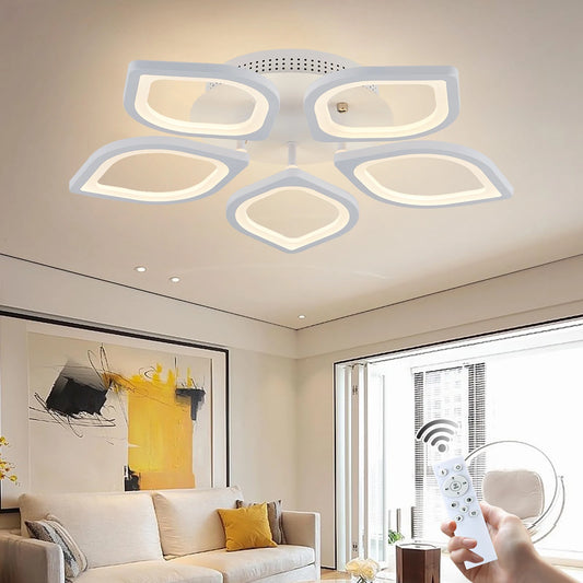 Indoor Led Chandelier For Living room Bedroom Dining room Kitchen Corridor Light Modern Ceiling Chandeliers Dimmable Lustre Lamp