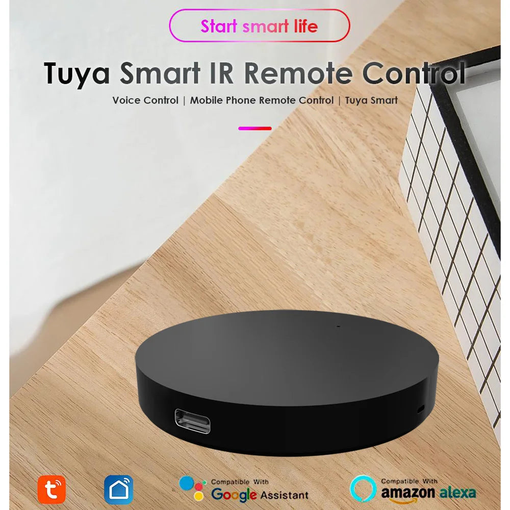 Tuya IR Smart Remote Control Smart WiFi Universal Smart Home Gadgets Control For TV DVD AUD Alexa Google Home Smart Life