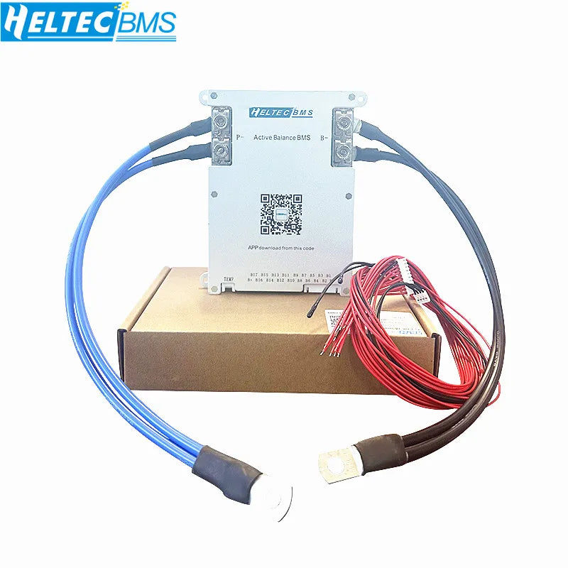 Heltec 1A 2A Active Balance BMS 4S 8S 12S 13S 14S 16S 20S 24S Smart Bms 40A 60A 80A 100A 150A 200A Lifepo4 Li-Ion Lto Battery