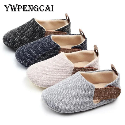 Spring Baby Sneakers Anti-slip Shoes Soft Sole Baby Boy Loafers Newborn Outdoor First Walkers Toddler Lightweight Shoes For Boy