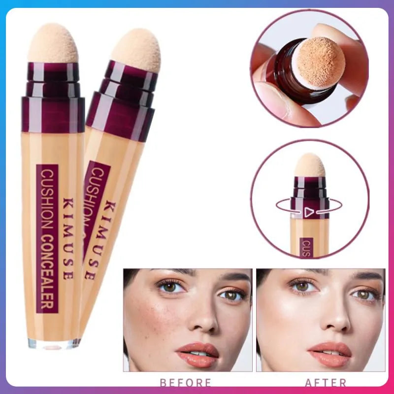 Air Cushion Concealer Facial Flaw Conceal Eraser Liquid Foundation Waterproof Long-lasting Face Makeup Korean Cosmetic Concealer