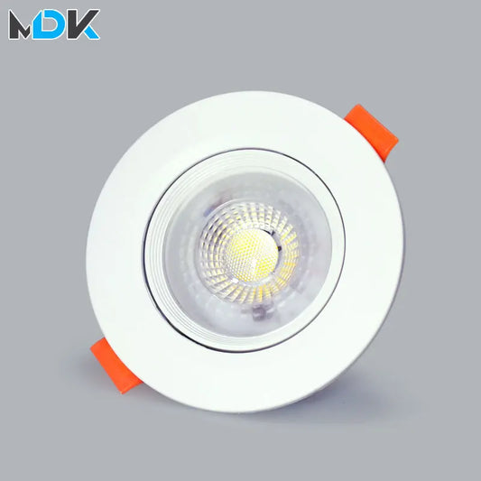 Embedded LED downlight Angle adjustable ceiling light spotlights 3W 5W 7W 9W rotating AC220V 110V indoor lighting