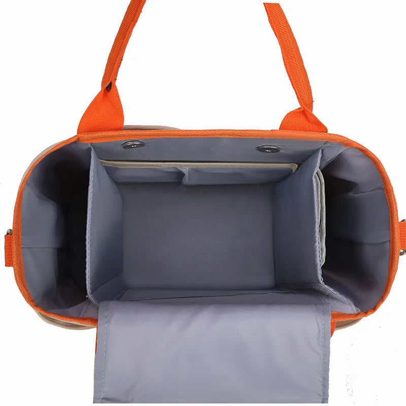 2023 One-shoulder Mother Baby Bag Multi-compartment Hanging Stroller Baoma Messenger Bag Large-capacity Fashion Portable