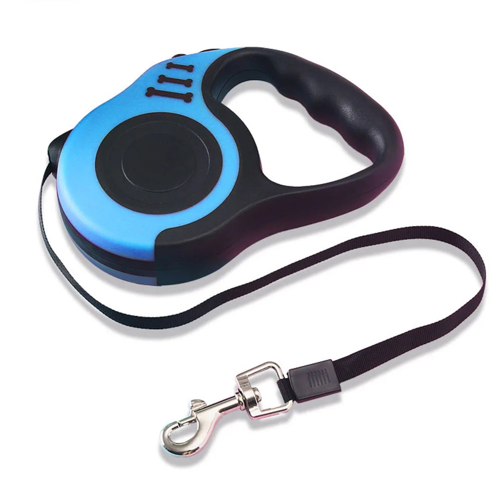 3M 5M Dog Leash Automatic Retractable Durable Nylon Walking Running Extending Dog Leash Rope For Small Medium Pet Products